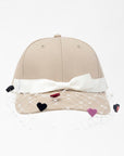 I ♡ NEW YORK - Baseball Cap With Veil