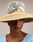 JOIE - DOWN-BRIMMED SUMMER HAT