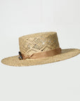 PALM - WIDE-BRIMMED BOATER