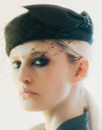 Susie - Pilbox Hat with Veil