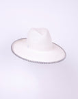 ZURICH - Panama Hat with Crystal Chains