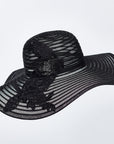 GEMMA - BLACK - WIDE-BRIMMED FLOPPY
