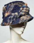 MILAN - MOHAIR TWEED - ASYMMETRIC CLOCHE