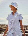 MELODY - STRIPE COTTON - BUCKET HAT