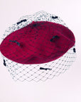 Floe Bow - Veiled Beret