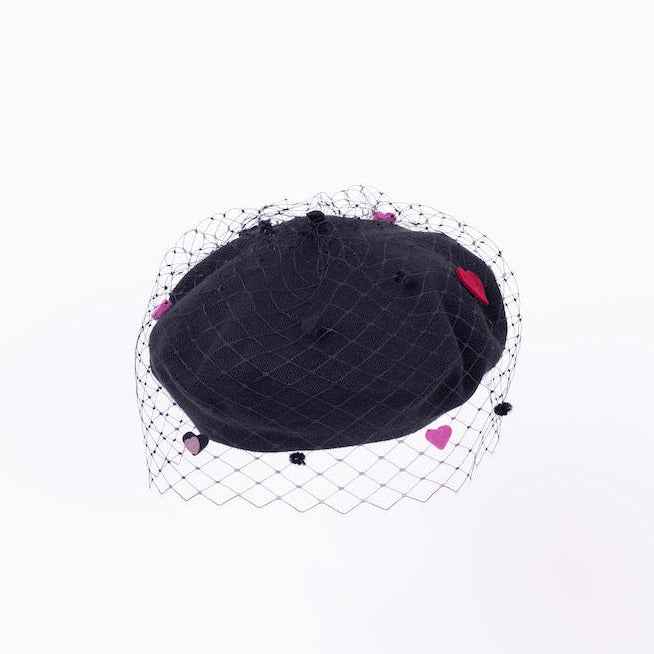 I ♡ PARIS - Knitted Cotton Beret