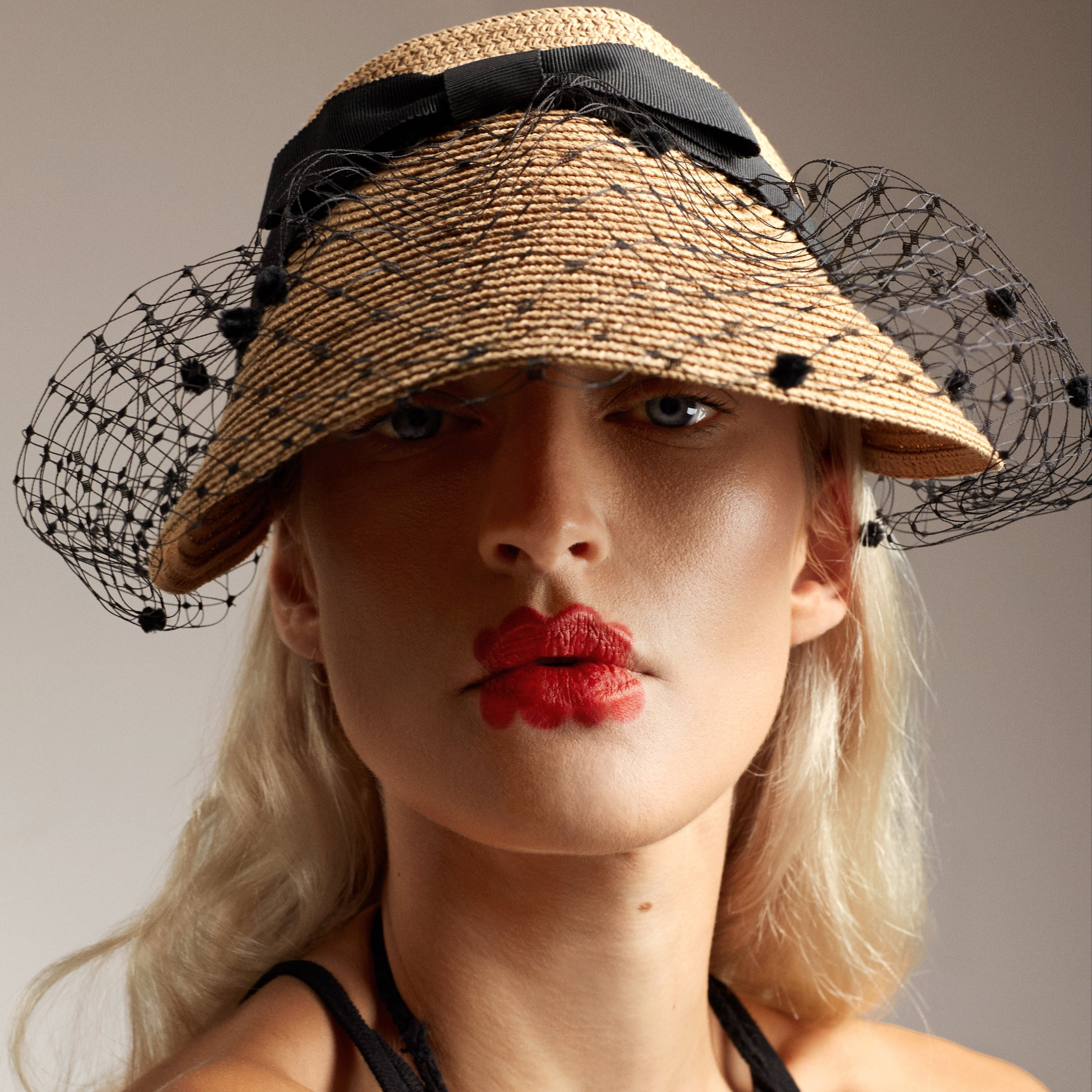 Misa Harada Millinery Hats | KIKI | Foldable sun-visor in paper
