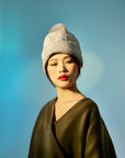 MEI-GREY - BEANIE SHAPED CAP