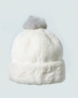 MEI-WHITE - BEANIE SHAPED CAP