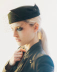 Susie - Pilbox Hat with Veil