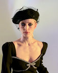 Floe Bow - Veiled Beret