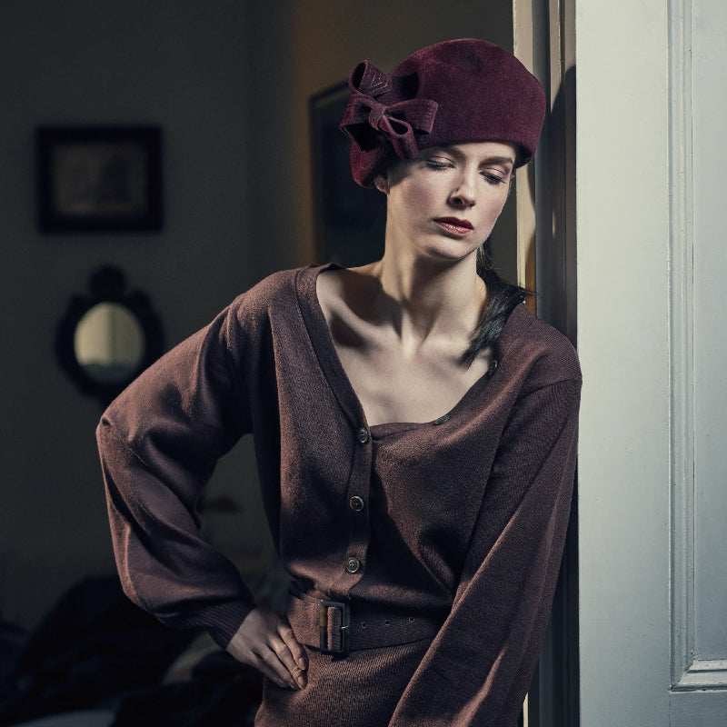 JULIE - DIMPLED BERET