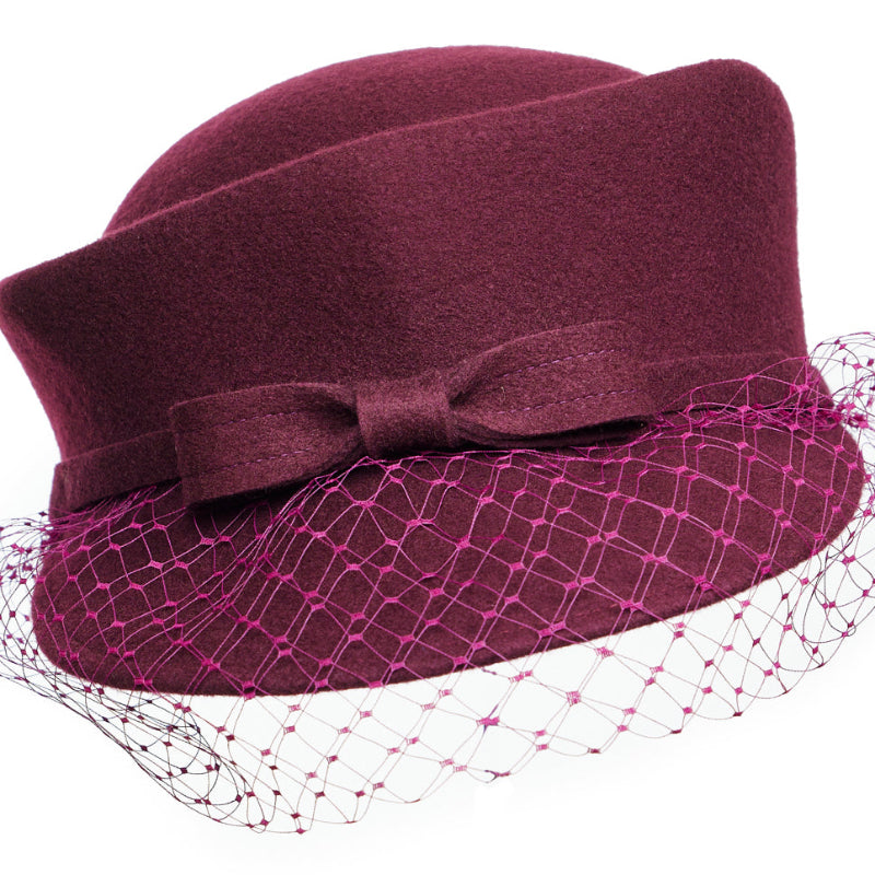 Misa Harada Anais - Burgundy Front